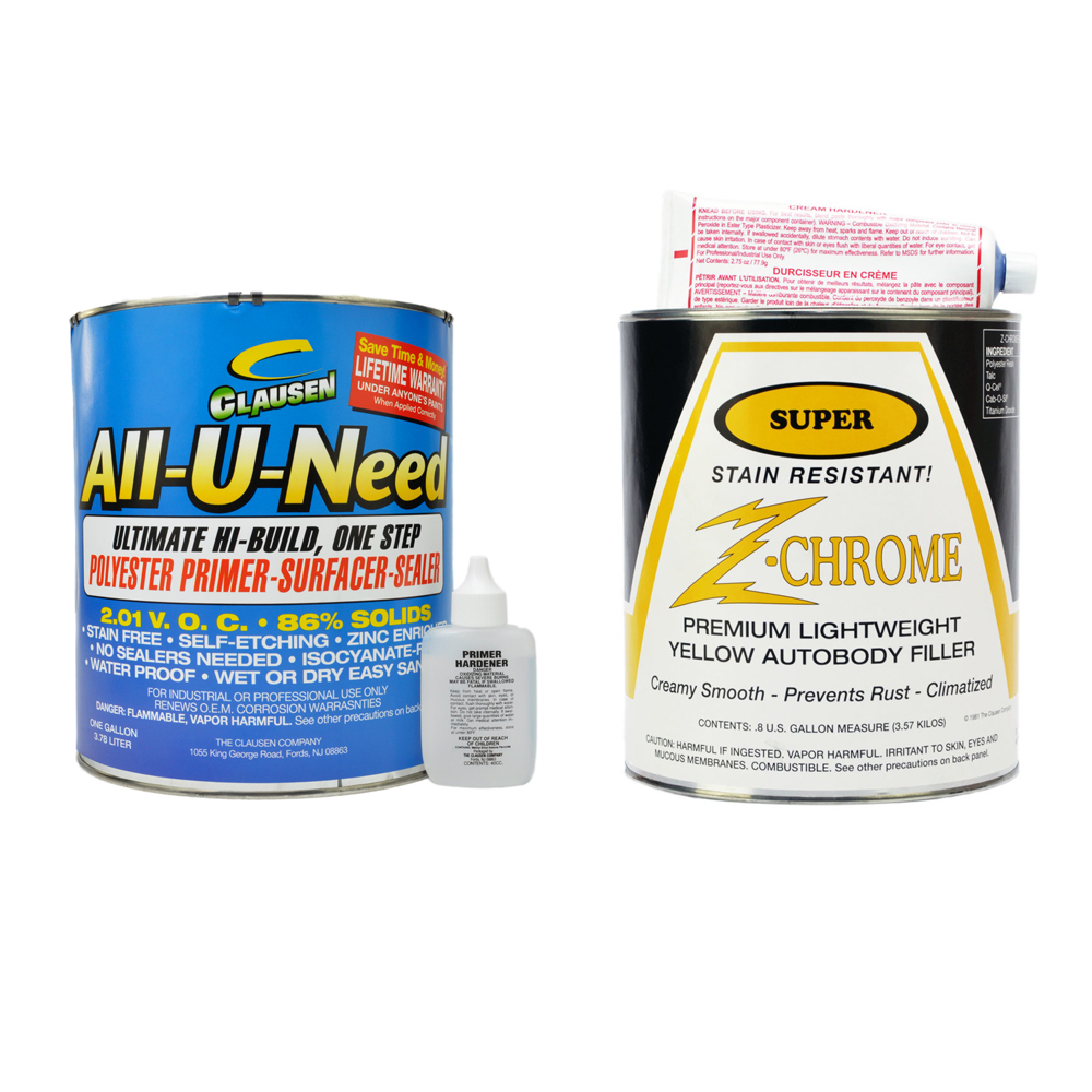 AllUNeed Polyester Primer Dark Grey + FREE can Premium Lightweight