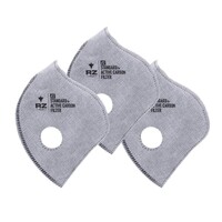 RZ Mask F1 Medium Replacement Filter Active Carbon - 3 Pack 