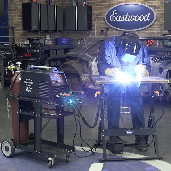 Eastwood Digital tig welder TIG200 AC/DC for steel and aluminum eBay