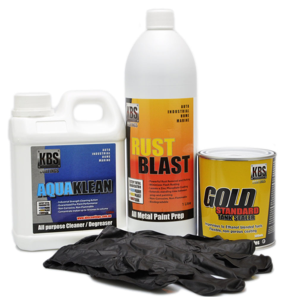 KBS Coatings USA - Gold Standard Fuel Tank Sealer is a superior, one part,  ready-to-use fuel tank sealer that is specifically formulated to stop rust  and corrosion all over the world. When