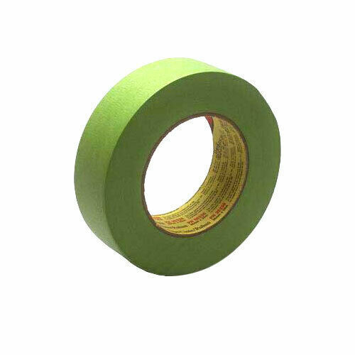 3M™ UV Resistant Green Masking Tape, 12 mm x 55 m