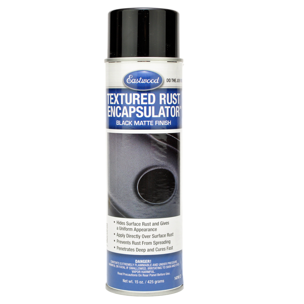 Eastwood Aerosol Textured Rust Encapsulator spray can paint underbody
