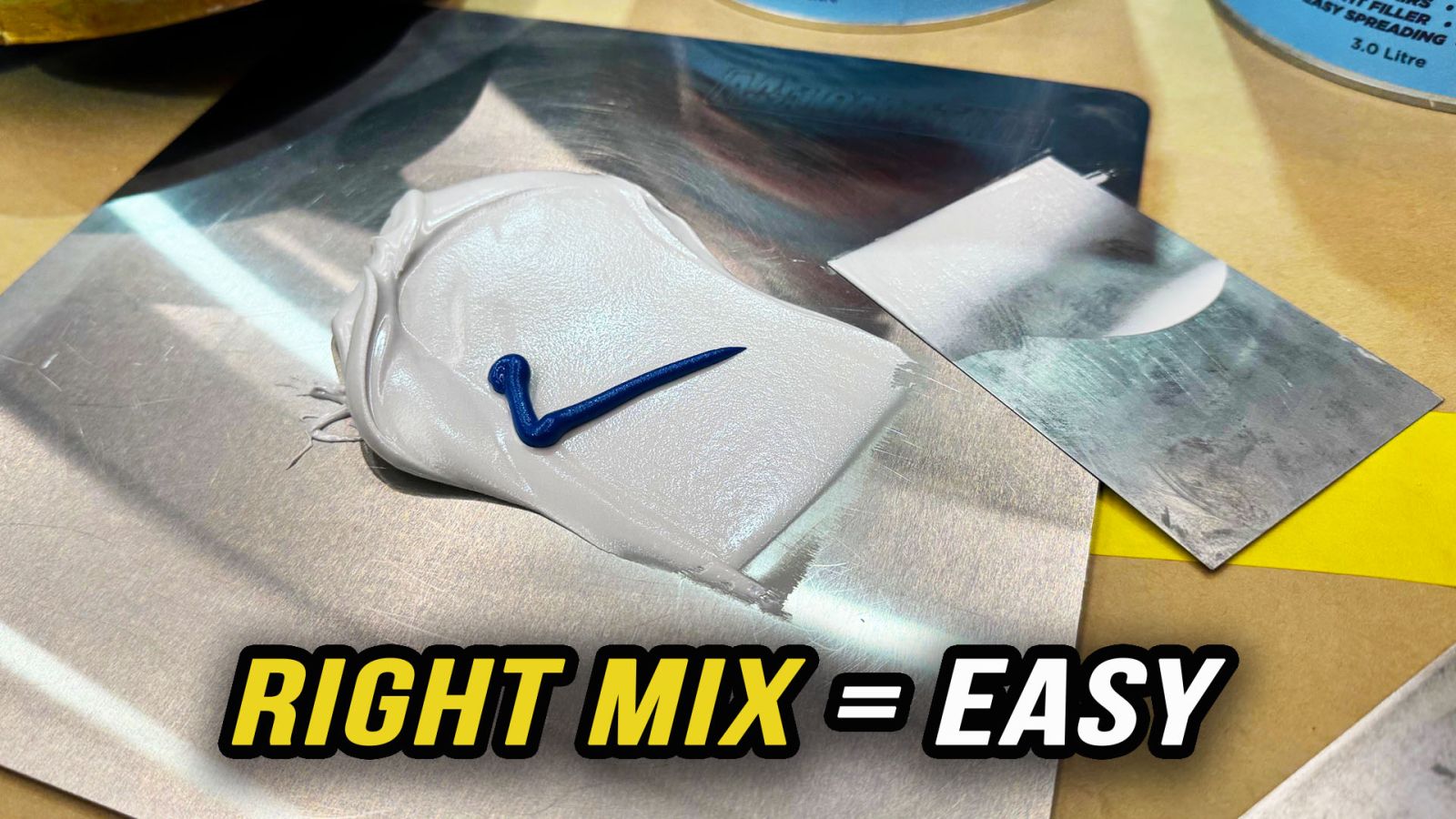 How to mix Body Filler
