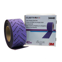 3M Clean Sanding Sheet Roll 40+, 70mm x 8M, 34440