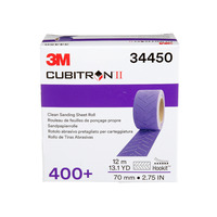 3M Clean Sanding Sheet Roll 400+ 70mm x 12M, 34450