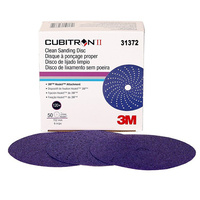 3M Cubitron II Clean Sanding Disc 150mm 120+, 31372 (50 PK)