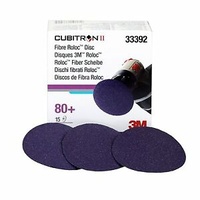 Cubitron II Fibre Roloc Disc 33392 in 75mm 80grit, 15 discs
