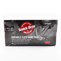 3M Scotch-Brite Durable Flex Hand Pad Maroun, 64659 (25PK)