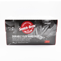 3M Scotch-Brite Durable Flex Hand Pad Grey Ultra Fine (BOX 25) 64660