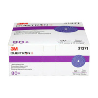 3M Cubitron II Clean Sanding Disc 80+, 31371 150mm/6inch  (50 discs)