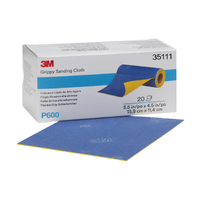 3M Grippy Sanding Cloth,  P600, 35111