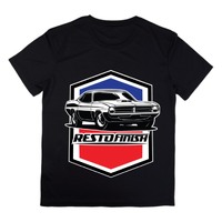 RestoFinish Black Cuda T-Shirt BLACK -  LARGE
