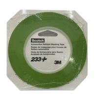 3M Masking Tape 233 Green 3mm 1 Roll 26343