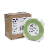 3M Masking Tape 233 Green 6mm x 55M - 12PK, 26344