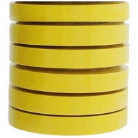 3M Automotive Refinish Tape Yellow 18mm x 55M, 6652 (6 PK) 