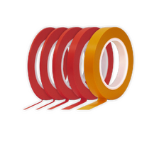 Fine Line Tape Mixed Kit - Red 48985