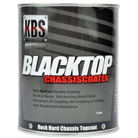 KBS Blacktop Chassiscoater - Gloss Black 1 Litre