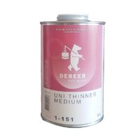 Debeer  Uni Thinner Standard/Medium 1-151/1 Litre 