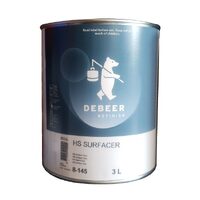 Debeer HS 2K Primer Surfacer Grey 8-145/ 3 Litre