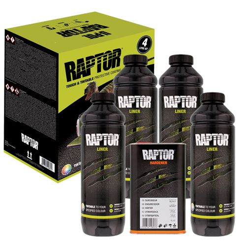 Upol Raptor Liner 4 Litre Kit - TINTABLE 
