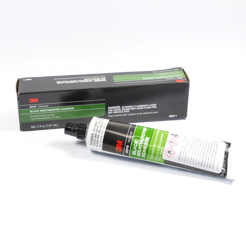 3M Black Weatherstrip Adhesive, 08011