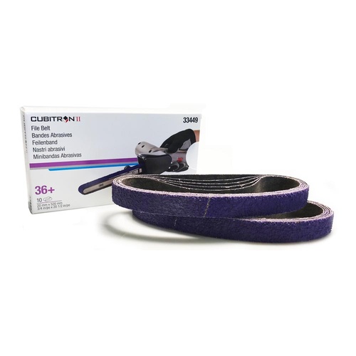 3M Cubitron II File Belt 36+ 20mm x 520mm 33449 (10PK)