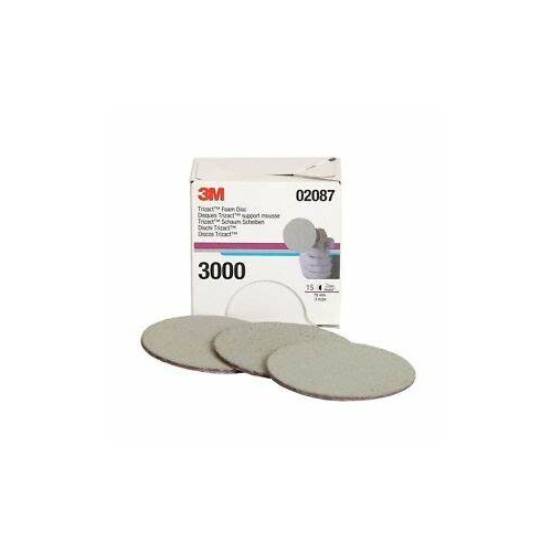 3M Trizact Foam Disc P3000 76mm, 02087 (15PK)
