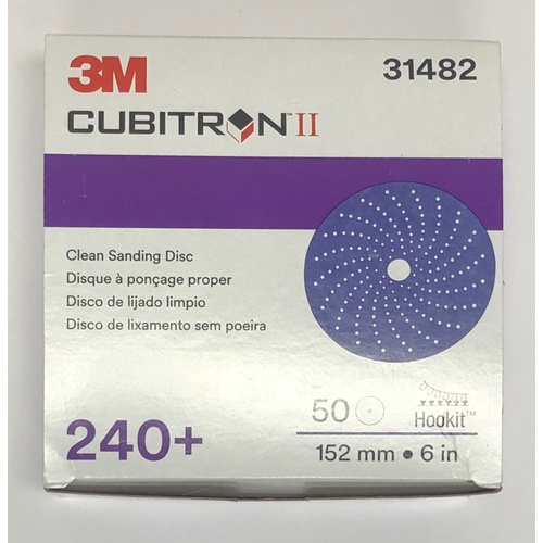 3M Clean Sanding Disc 240+, 31482 (50 PK)