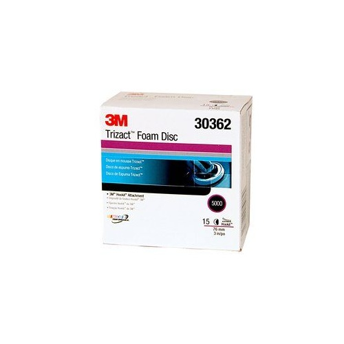 3M Trizact Foam Disc P5000 76MM, 30362 (15PK)