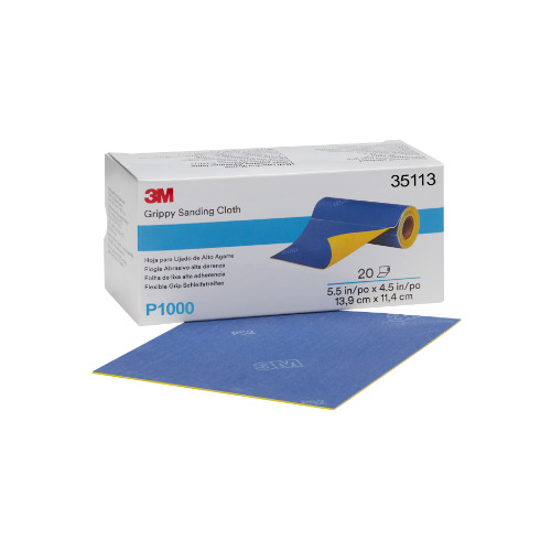 3M Grippy Sanding Cloth,  P1000, 35113