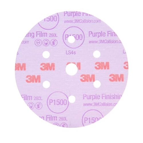 3M Hookit Finishing Film Disc, 30367 P1500 76mm (25 Discs)