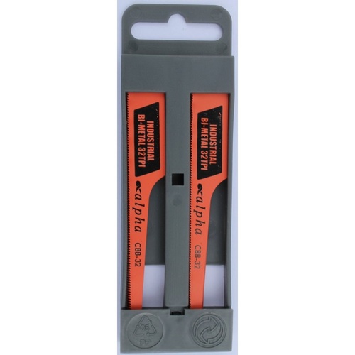 32tpi Air Hacksaw Blades - ALPHA (x10)