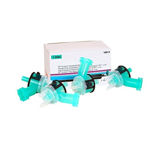 3M Accuspray Atomising Head, Green 1.3mm (box  of 4) 16614