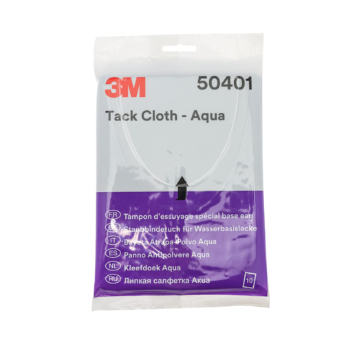 Tack Cloth Aqua 10 cloths per pack, 50401
