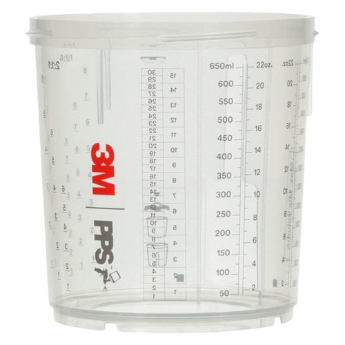 3M PPS Series 2.0 Standard Cup 650ml x 2