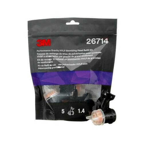26714 PERFORMANCE GRAVITY ATOMISING HEAD HVLP 1.4MM REFILL PACK (5 PER PACK)