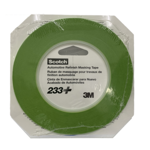 3M Masking Tape 233 Green 6mm x 55M, 26344