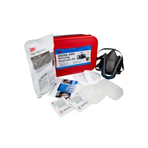 3M Spraying Respirator Kit 6551QL, A1P2, Large