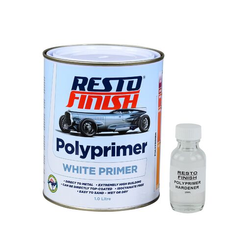 RestoFinish Polyprimer White 1L Kit