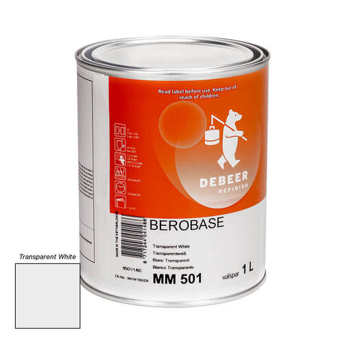 Debeer 501 Berobase Transparent White 1L