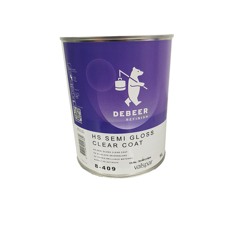 Debeer HS Semi Gloss Clear Coat 8-409/1 Litre