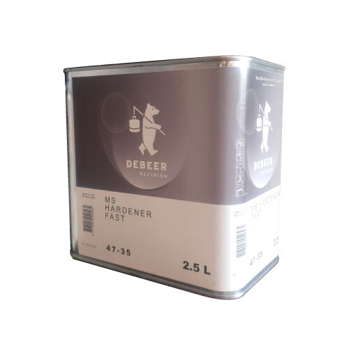 Debeer MS Hardener 47-35/2.5, Fast 2.5 Litre