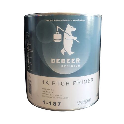 Debeer 1-187 1K Etch Primer 4L